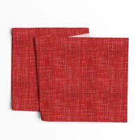 Linen in Dark Watermelon Red