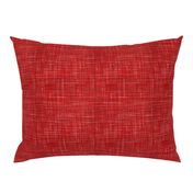 Linen in Dark Watermelon Red