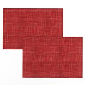 Linen in Dark Watermelon Red