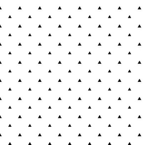 Tiny Triangles - White Background