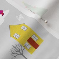 Christmas Village Wrapping Paper