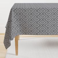 Ikat grey and white