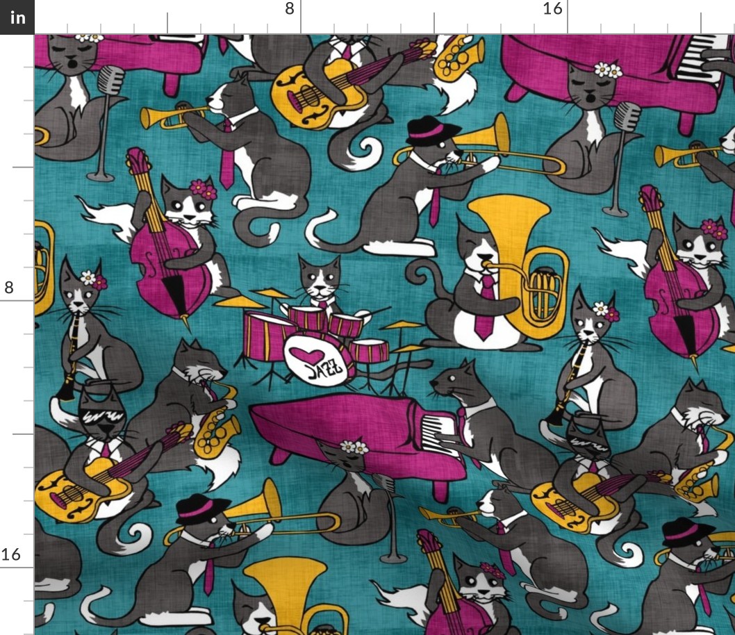Tuxedo Cat Jazz