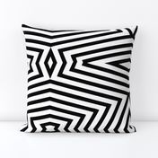 black white geometric uber large