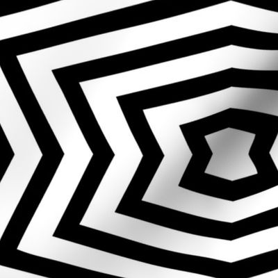 black white geometric uber large