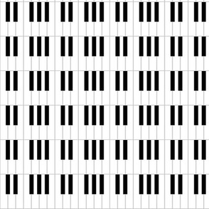 Piano keys pattern by Su_G_©SuSchaefer