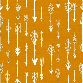 Lots of Arrows, Rustic Golden Ochre