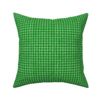 Watercolour Gingham Green