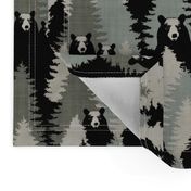 Bears camouflage  - Texture