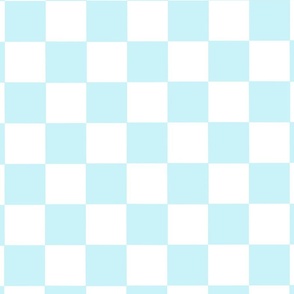 fifties checker blue