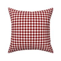 crimson gingham