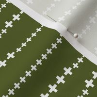 grass green swiss cross