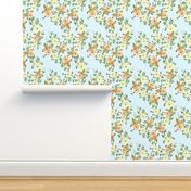 Briar Rose Yellow Orange Blue // standard