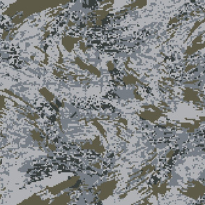 Urban Digital Brush Camo