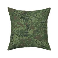 Woodland Tropical Jungle Digital Brush Camo