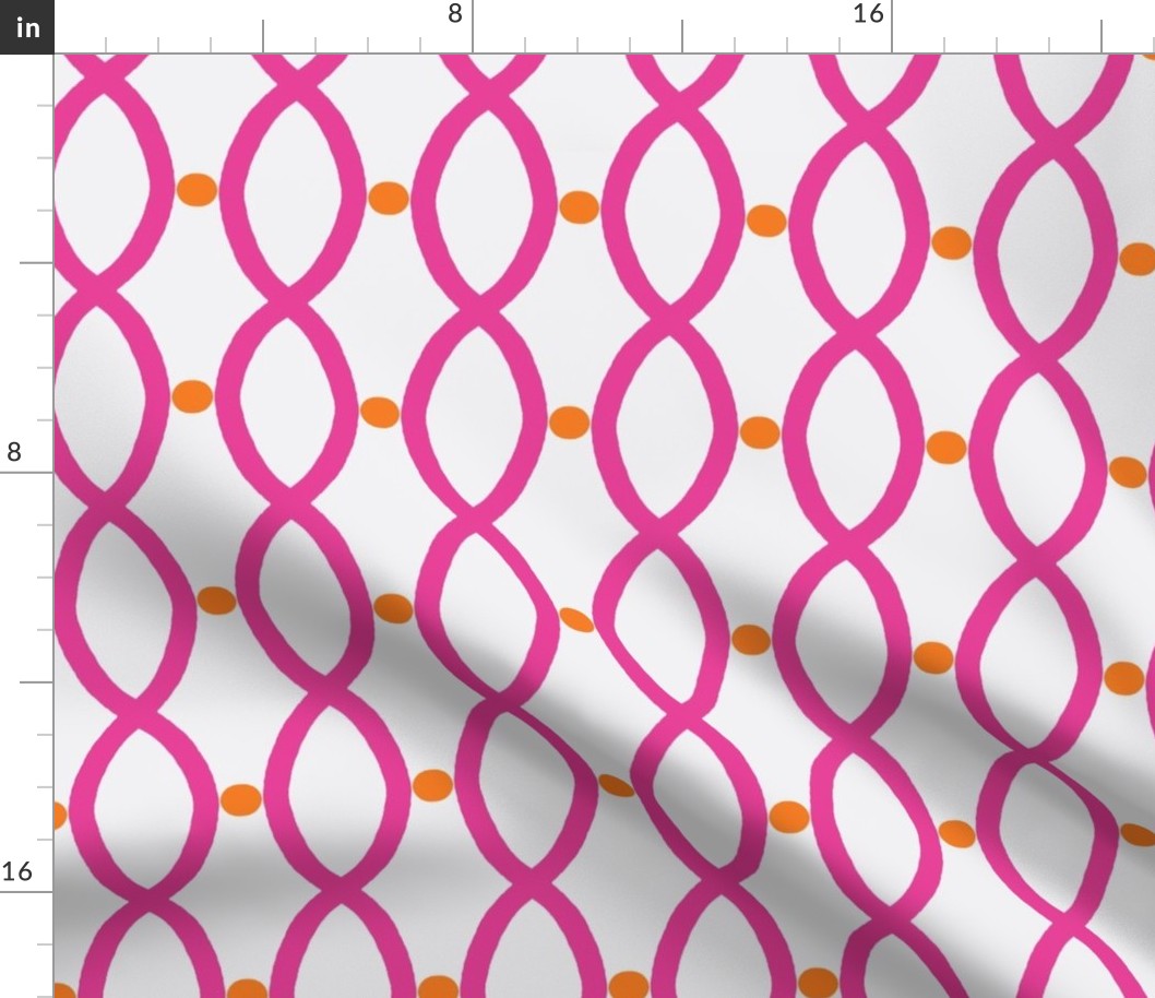 criss/cross-pink/orange