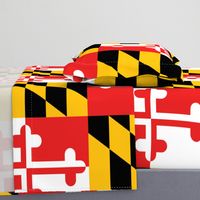 Maryland flag - two flags fill 58 x 36 inches