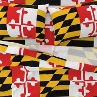 Maryland flag - two flags fill 58 x 36 inches