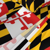 Maryland flag - two flags fill 58 x 36 inches