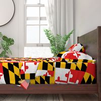 Maryland flag - two flags fill 58 x 36 inches