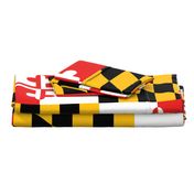 Maryland flag - two flags fill 58 x 36 inches