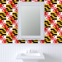 Maryland flag - two flags fill 58 x 36 inches