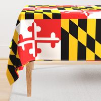 Maryland flag - two flags fill 58 x 36 inches