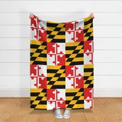 Maryland flag - two flags fill 58 x 36 inches