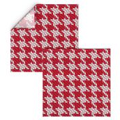 Big Honking Red Houndstooth