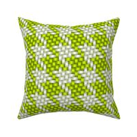 Big Honking Lime Green Houndstooth