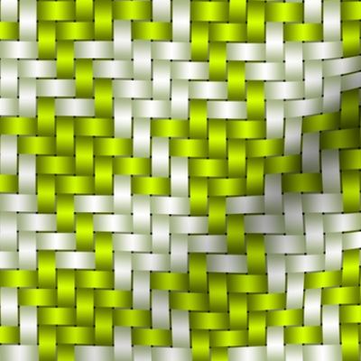 Big Honking Lime Green Houndstooth