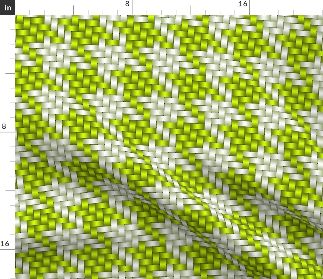 Big Honking Lime Green Houndstooth