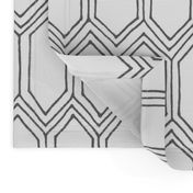 Tons of Tiles (White/Gray) Wallpaper