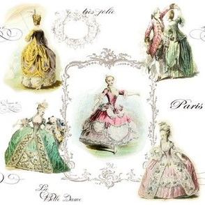 Marie Antoinette and Ladies