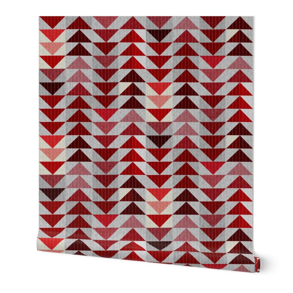 Tribal Quilt (Crimson) MED