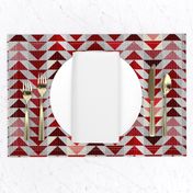 Tribal Quilt (Crimson) MED