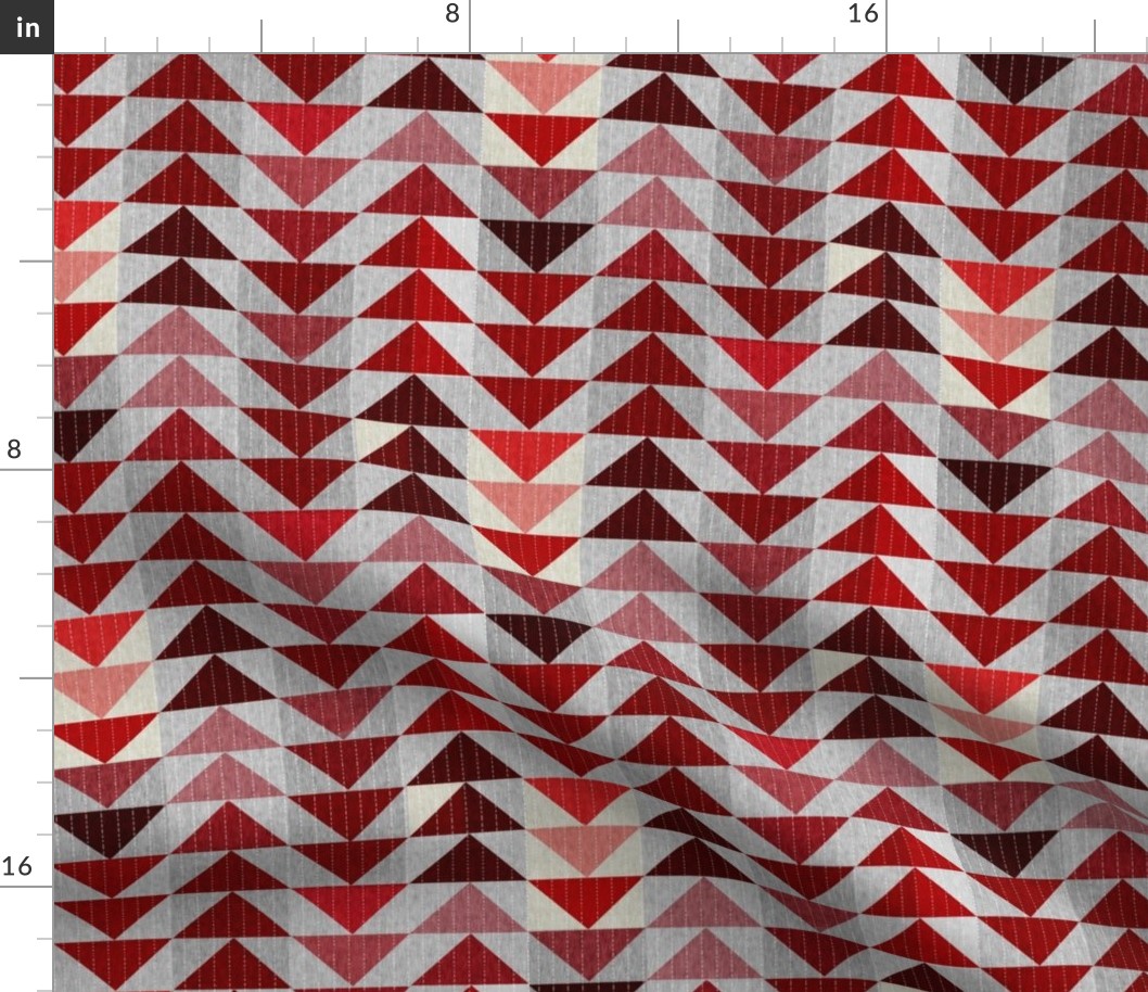 Tribal Quilt (Crimson) MED