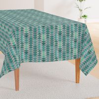 Tribal quilt (in turquoise) MED
