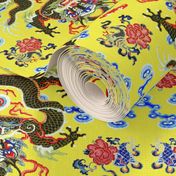big royal novelty thrones embroidery asian japanese china chinese oriental cheongsam kimono dragon infinity knot clouds fire imperial chinoiserie kings queens museum traditional rank regal korean kabuki geisha yuan ming qing dynasty tapestry vintage emper