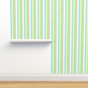 Shabby Cottage Baby Vertical Stripes