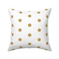 Polka Dot in Gold Glitter