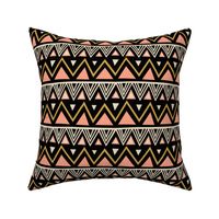 Tribal - Black Peach (Large)