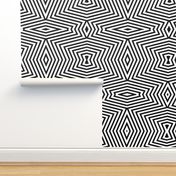 Black white op art