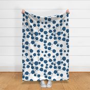 Blossoming - Denim - large scale