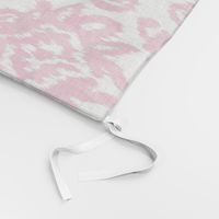 Pink Ikat Damask