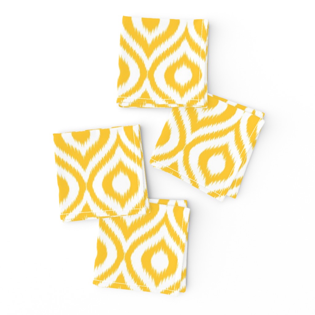 Yellow Ikat Ogee