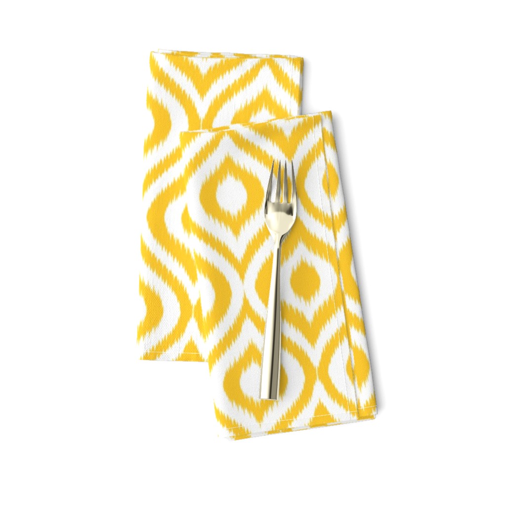 Yellow Ikat Ogee