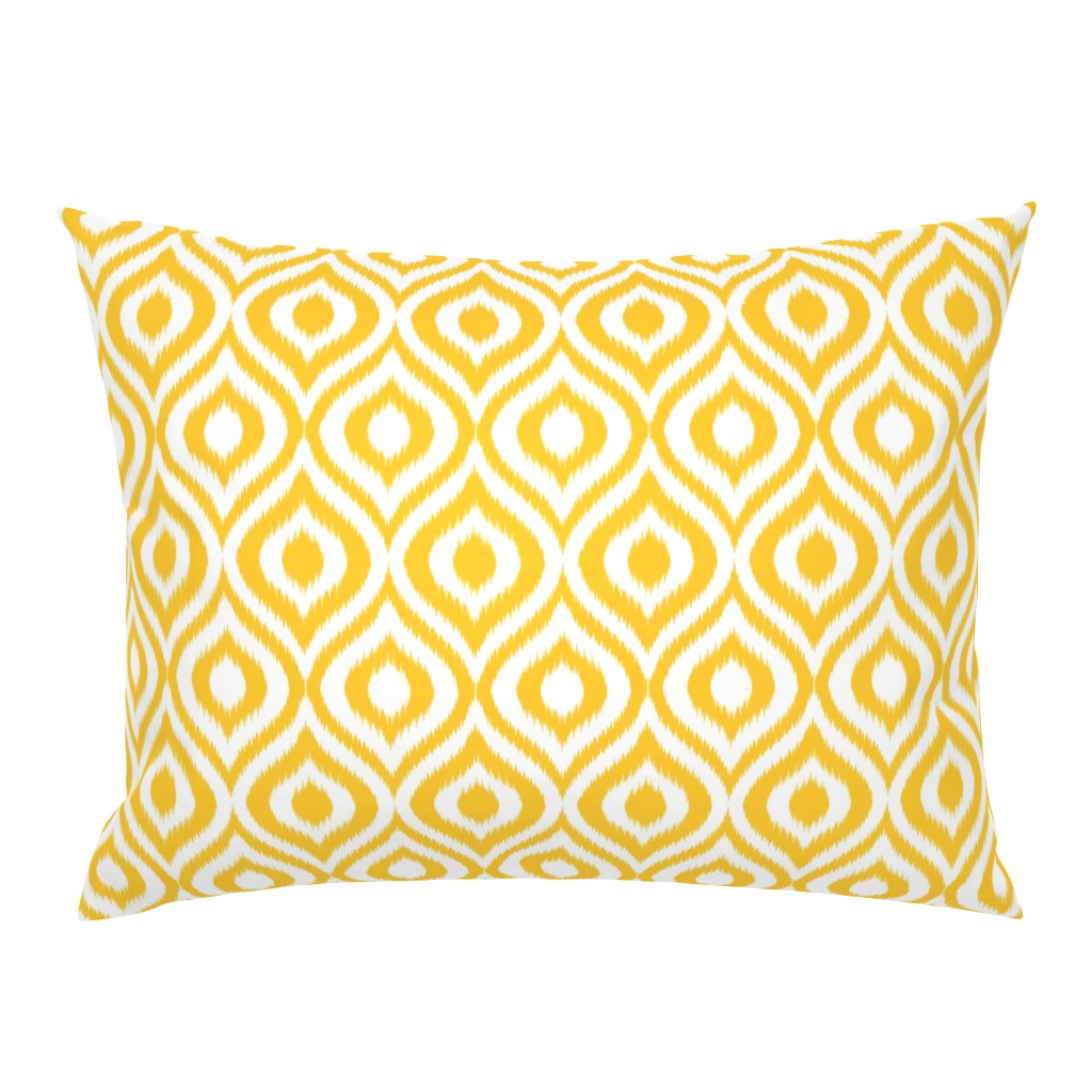 Yellow Ikat Ogee