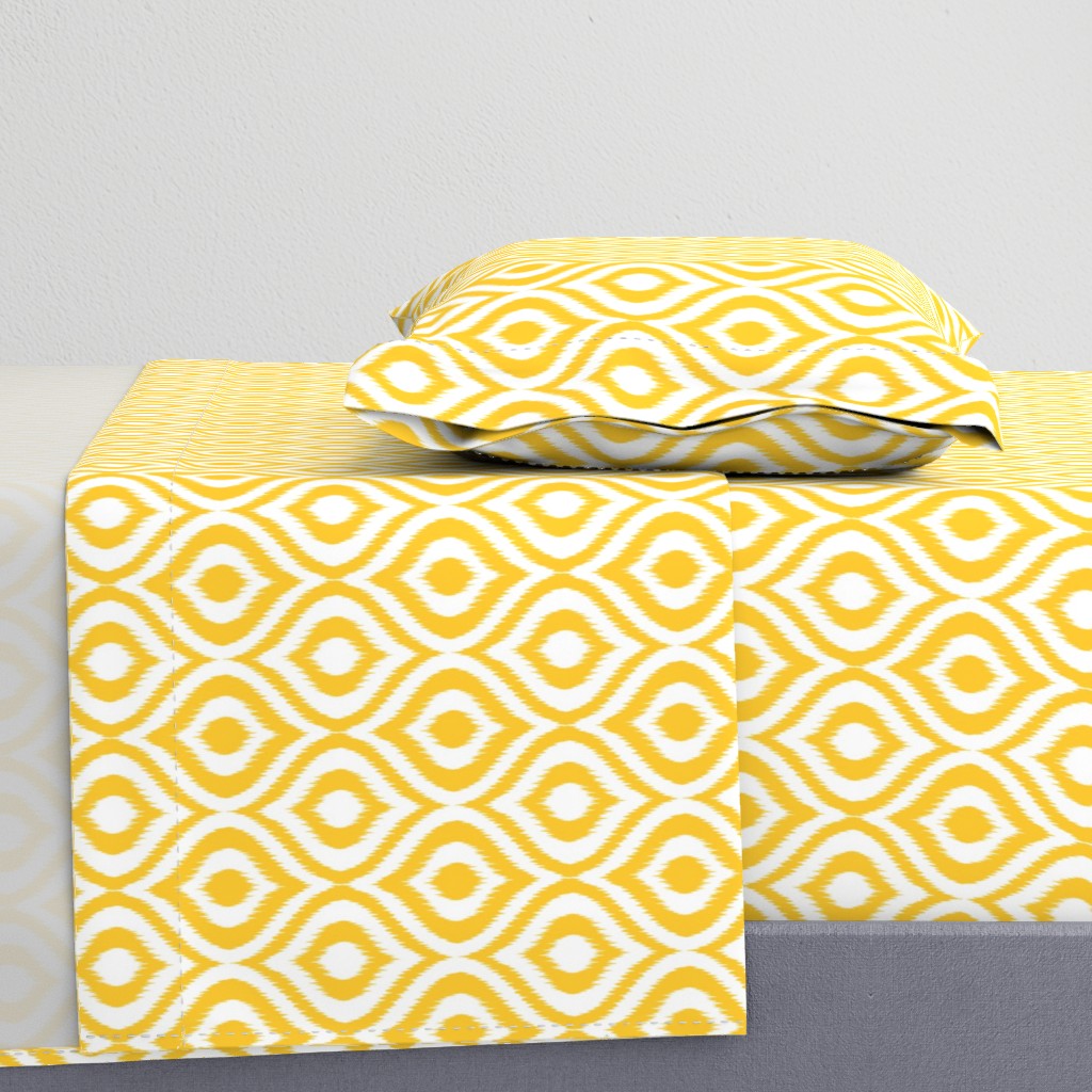 Yellow Ikat Ogee