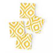 Yellow Ikat Ogee